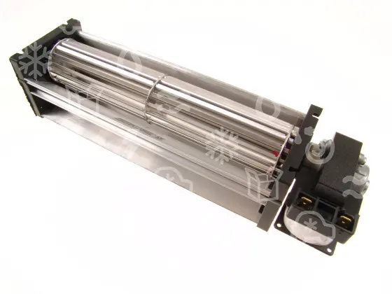 ventilátor tangenciální, turbína 240x45mm, 22W, pravý motor